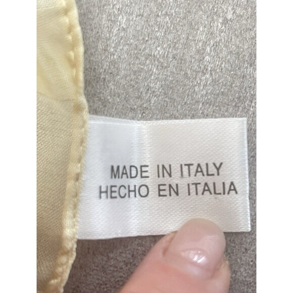 Animal Print Scarf 34"x34" – Ivory & Brown – Made in Italy – Lightweight - Picture 6 of 8